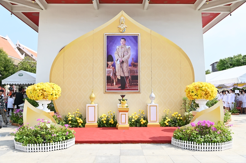 กรมบังคับคดีร่วมถวายผ้าพระกฐินพระราชทานสำนักนายกรัฐมนตรี ประจำปี 2566 ณ วัดราชผาติการามวรวิหาร